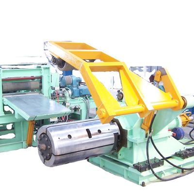 Provided Video Inspection Steel Coil Uncoiling Straightening Slitting Recoiling Line