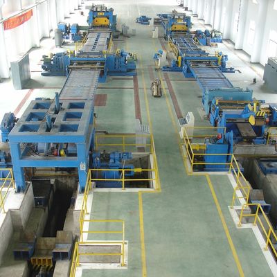 Speed Cut to Length Line for Sheet Metal Uncoiling Leveling and Shearing at 0-25 m/min