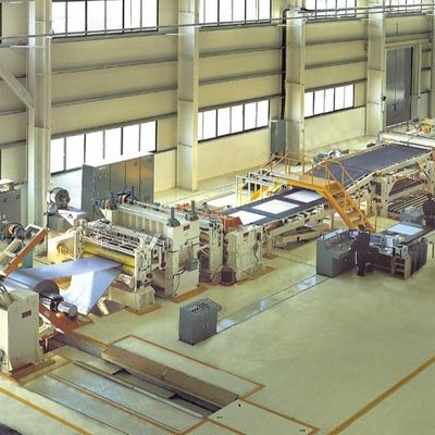 Mobile Shear Production Line For High Precision Leveling 28T Coil Weight