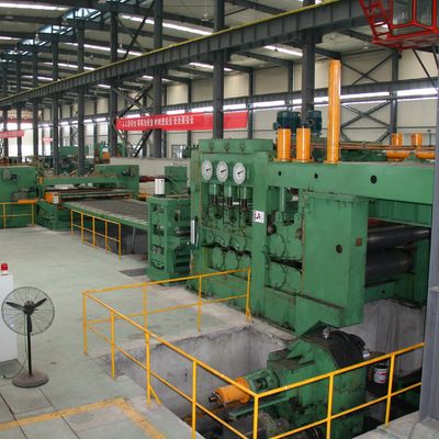 quality  Steel Coil Uncoiling Leveling Shearing Equipment for Shearable Plates 500-9000mm Long factory