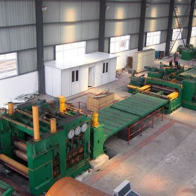 quality  Automatic Steel Coil Slitting Line Uncoiling Leveling Shearing Machine factory