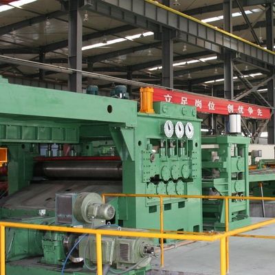 High Productivity Coil Straightening Machine with Leveler and Cross Cutting Function