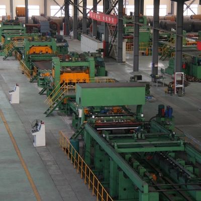 High Productivity Coil Straightening Machine with Leveler and Cross Cutting Function
