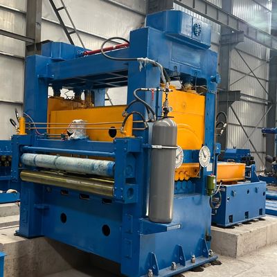 High Productivity Coil Straightening Machine with Leveler and Cross Cutting Function