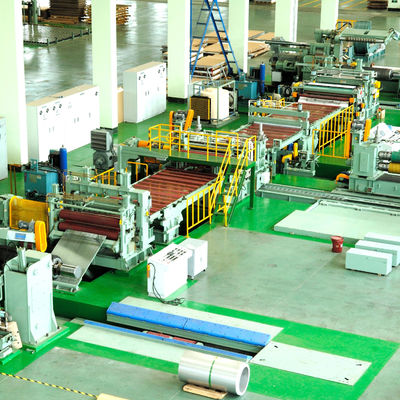 CNC Plate Uncoiling Leveling and Slitting Production Line for Hot Rolled Steel Sheets