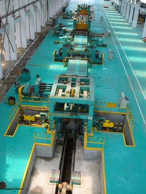 CNC Plate Uncoiling Leveling and Slitting Production Line for Hot Rolled Steel Sheets