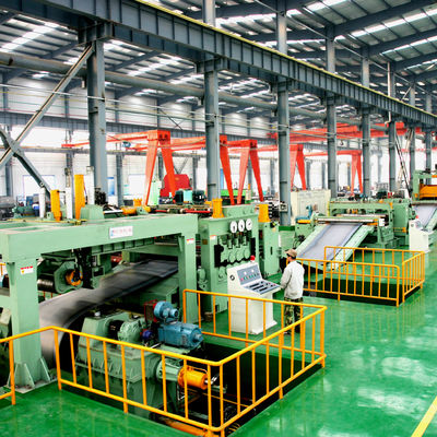 Automatic Cross Cutting Line for Hot Rolled Steel Coil at 101500*13225*1100mm Size