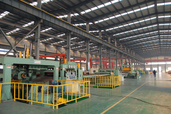 Automatic Cross Cutting Line for Hot Rolled Steel Coil at 101500*13225*1100mm Size