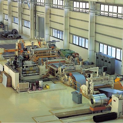 28 T Coil Weight Steel Coil Slitting Line with Uncoiling Leveling Shearing Machine