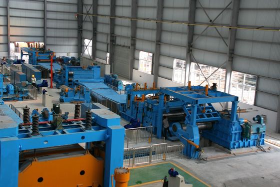 28 T Coil Weight Steel Coil Slitting Line with Uncoiling Leveling Shearing Machine