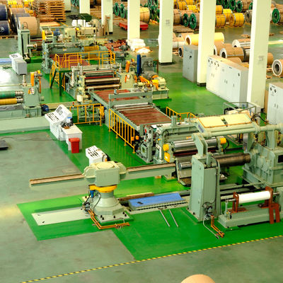 Cross Cut Flying Shear Line 306KW Horizontal Shearing Machine For Steel Coil Cutting