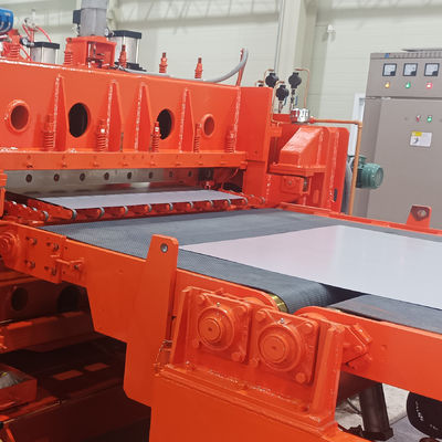 380V Voltage Cold Rolling Flying Shear Steel Coil Cutting Machine for 35T Coil Weight