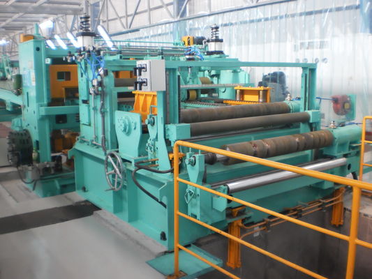 Video Outgoing Inspection Steel Coil Leveling and Rewinding Machine for Metal Sheets
