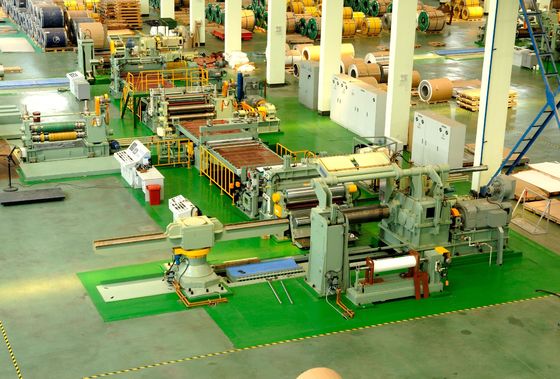 0-70 Cutting Speed Steel Coil Slitting Line with Uncoiling Leveling Shearing Machine