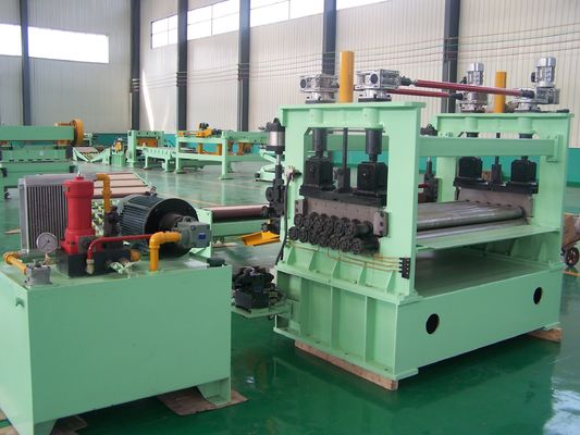 Steel Coil Slitting Line with Gearbox Uncoiling Leveling Shearing at Competitive