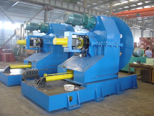 PLC Controlled Steel Coil Uncoiler Straightening Slitting and Recoiling Line for Output