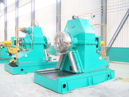 PLC Controlled Steel Coil Uncoiler Straightening Slitting and Recoiling Line for Output