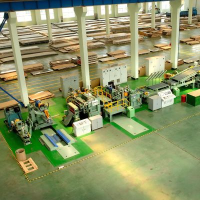 Energy Mining Metal Coil Flying Shear Production Line with 0.3-2.5x800 Cutting Speed
