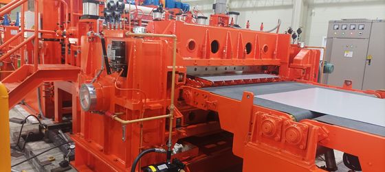High Speed Stainless Steel Coil Uncoiling Leveling Shearing Stacking Line