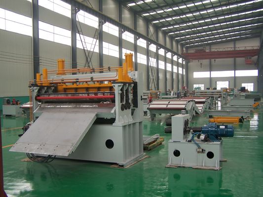 Steel Coil Slitting Line with Core Components Pump and Uncoiling Leveling Shearing