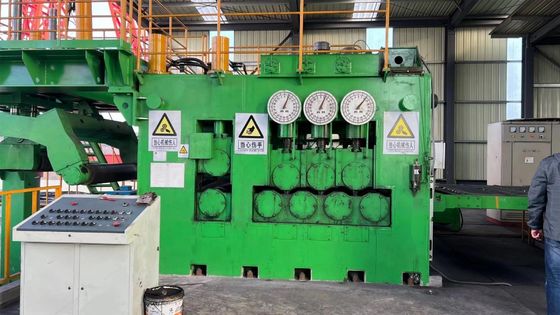 PLC Controlled Steel Coil Uncoiler And Cut To Length Line High Productivity