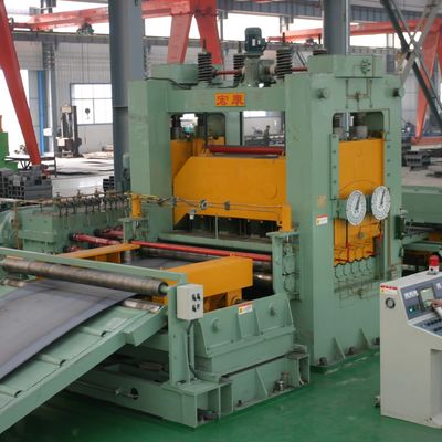 Automatic Steel Coil Slitting Line Uncoiling Leveling Shearing Machine with 380 Voltage