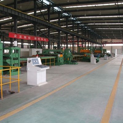 Competitive Automatic Steel Coil Slitting Line with Uncoiling Leveling Shearing Machine