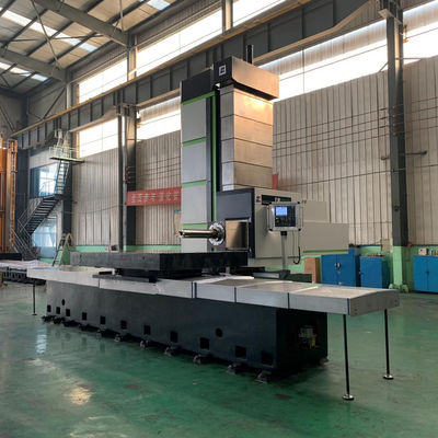 Metal Mold Remote Monitoring PLC Horizontal Boring-Milling Machine 700mm Table Travel