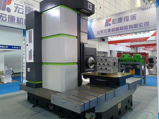 CNC Boring Machine Automation and Remote Monitoring for Horizontal Drilling in Factories