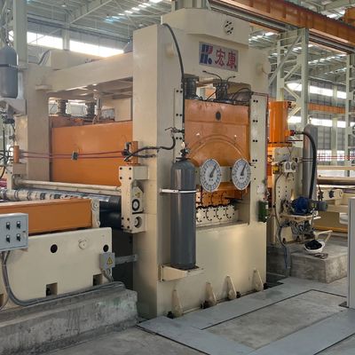 35KG Video Outgoing-Inspection Steel Coil Cutting Machine with Leveler and Shearing