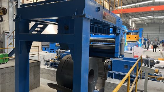 Stainless Steel Coil Uncoiling Leveling Shearing Stacking Line with 426KW Rated Power