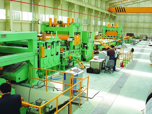Cut to Length Line with Cutting Width 400 2000 mm and Material Thickness 3 16 mm