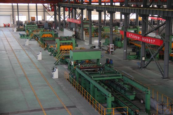 Uncoiling Leveling Shearing and Stacking Production Line for Long Service Life