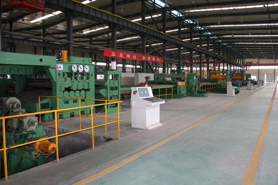 Uncoiling Leveling Shearing and Stacking Production Line for Long Service Life