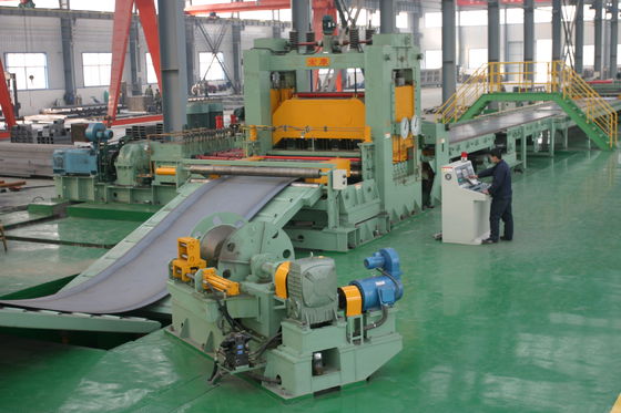 Uncoiling Leveling Shearing and Stacking Production Line for Long Service Life