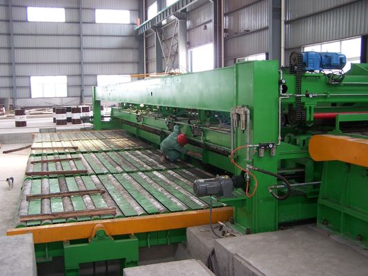 35T Steel Coil Uncoiling Leveling Mobile Shear Assembly Line with Motor Core Components