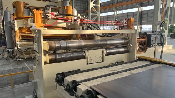 Steel Structure Gear Leveler Coil Cutting Machine for Uncoiling Leveling and Shearing