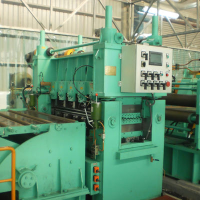 Precision Leveling Mobile Shear Production Line for Metal Coil Uncoiling in Steel Mill