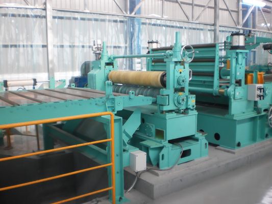 Precision Leveling Mobile Shear Production Line for Metal Coil Uncoiling in Steel Mill