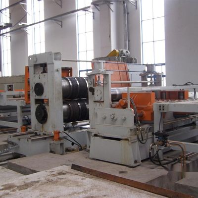 Advanced Steel Structure Mobile Shear Assembly Line for Coil Uncoiling and Cutting