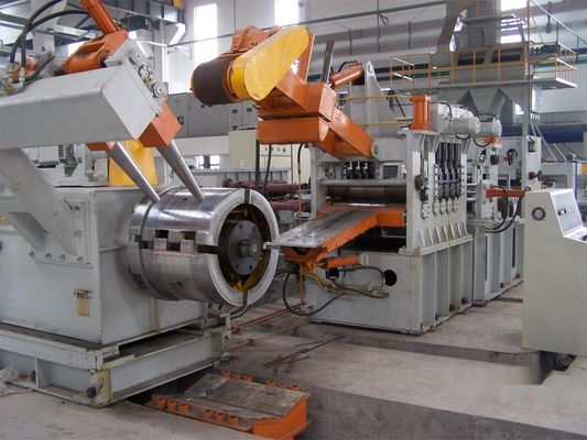 Advanced Steel Structure Mobile Shear Assembly Line for Coil Uncoiling and Cutting