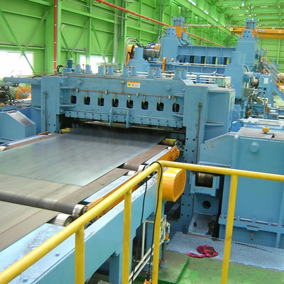 Stainless Steel Coil Uncoiling Leveling Shearing Stacking Line with Video Inspection