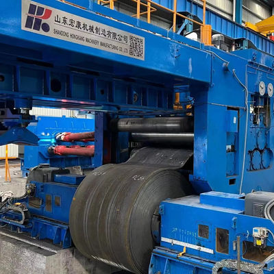 35KG Weight Capacity Steel Coil Flattening Leveling Rewind Machine for Home Appliance
