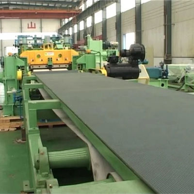 Steel Sheet Flattening and Cross Cutting Machine with Straightener Feeder Uncoiler