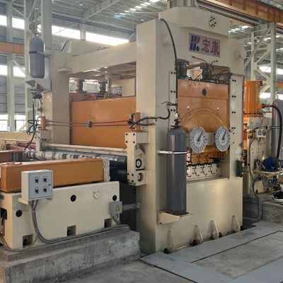 Voltage 380v Sheet Uncoiling Leveling and Shearing Machine for Leveling Steel Coils