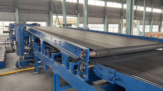 460mm Uncoiling Leveling Shearing and Stacking Production Line with PLC Control