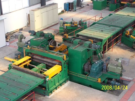 Gear-driven Uncoiling Leveling and Shearing Production Line for Precise Steel Cutting