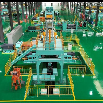 High Productivity Metal Straightening and Cross Cutting Machine for Steel Sheets
