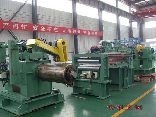 High Speed Stainless Steel Coil Uncoiling Leveling Shearing Line for Smooth Operation