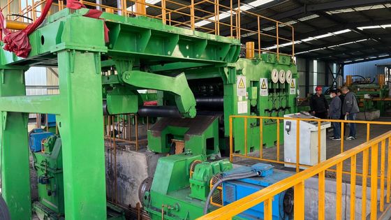 380V Sheet Metal Uncoiling and Leveling Shearing Production Line for 35T Coil Weight